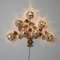 Large Hydrangea Wall Lamp by Hans Kögl, 1950s, Image 1