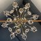 Crystal Brass Chandelier from Palme & Walter, 1970s 8