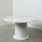 Round Carrara Marble Dining Table, 1970s, Image 1
