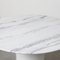 Round Carrara Marble Dining Table, 1970s 5