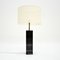 Vintage Layered Marble Table Lamp, 1970s, Image 1