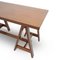 Wooden Desk with Trestles, 1970s 11
