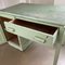 Vintage Desk in Mint Green, France, 1930s 7