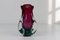 Mid-Century Modern Italian Purple and Green Murano Glass Vase, 1960s 6