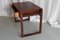 Danish Modern Rosewood Side Table with Drawer, 1960s 9