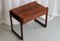 Danish Modern Rosewood Side Table with Drawer, 1960s 2