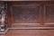 Antique Carved Oak Buffet, 1880, Set of 3 5