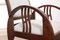 Vintage French Art Deco Wooden Armchairs, 1930s, Set of 2, Image 10