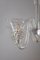 Lámpara de araña de cristal de Murano atribuida a Ercole Barovier para Barovier & Toso, años 40, Imagen 4