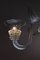 Lámpara de araña de cristal de Murano atribuida a Ercole Barovier para Barovier & Toso, años 40, Imagen 12
