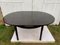 Scandinavian Black Round Extendable Dining Table, 1970s, Image 9
