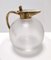 Vintage Brass and Murano Glass Liqueur Decanter, Italy, 1920s 1