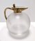 Vintage Brass and Murano Glass Liqueur Decanter, Italy, 1920s, Image 1