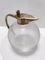 Vintage Brass and Murano Glass Liqueur Decanter, Italy, 1920s 5