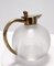 Vintage Brass and Murano Glass Liqueur Decanter, Italy, 1920s 7