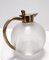 Vintage Brass and Murano Glass Liqueur Decanter, Italy, 1920s, Image 7