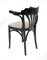 Mid-Century Modern French Ebonized Beech Bistro Chairs, 1970s, Set of 4 8