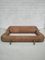 Natural Leather Amphibian 3-Seater Sofa or Daybed by Alessandro Becchi for Giovannetti, 1970s 8