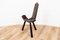 Spanish Brutalist Wooden Chair, 1950s 7