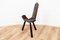 Spanish Brutalist Wooden Chair, 1950s, Image 7