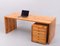 Large Writing Desk with Cabinet Block from Houtwerk Hattem, 1960s, Set of 2 2