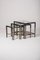 Nesting Tables in Glass, 1970s, Set of 3, Image 2