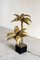 French Brass Palm Tree Floor or Side Lamp attributed to Maison Jansen, 1970s 1