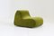 Vintage Green Velvet Lounge Chair, Italy, 1970s 1