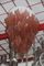 Pink Murano Glass Chandelier from Mazzega, 1970s, Image 7