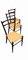 Cane Chairs in the style of Gio Ponti, Set of 3, Image 8