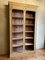 Vintage Pine Bookcase Cabinet 1