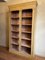 Vintage Pine Bookcase Cabinet 13