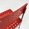Silla Box roja de Enzo Mari para Anonima Castelli, años 70, Imagen 8