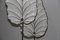 Italian Floor Lamp with Ceramic Leaves, 1970s 8