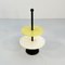 Table d'Appoint Vintage Noire et Jaune, 1980s 6