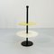 Vintage Black and Yellow Side Table, 1980s 2