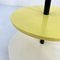 Table d'Appoint Vintage Noire et Jaune, 1980s 8