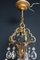 Mid-Century Gilt Iron Chandelier, 1950s 7