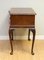 Serpentine Front Side Table on Cabriole Legs with Single Drawer 14