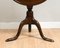 20th Century Edwardian Brown Tilt Top Table with Tripod Legs 16