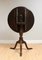 20th Century Edwardian Brown Tilt Top Table with Tripod Legs, Image 11