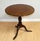 20th Century Edwardian Brown Tilt Top Table with Tripod Legs 1