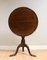 20th Century Edwardian Brown Tilt Top Table with Tripod Legs 2