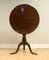 20th Century Edwardian Brown Tilt Top Table with Tripod Legs, Image 7