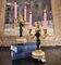 19th Century Putti Candleholders in Bronze, Ormolú and Marble, Set of 2 17