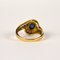 Vintage 18k Gold Ring with Sapphires 6