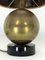 Vintage Brass Sphere Table Lamp, Italy, 1970s 6