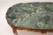 French Coffee Table with Marble Top, 1920s, Image 5