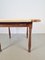 Game Table in Walnut and Leather from Valenti Spain, 1990s 8