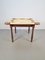 Game Table in Walnut and Leather from Valenti Spain, 1990s, Image 15